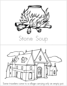 Stone soup book printables for kindergarten
