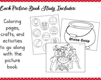 Stone soup picture book study panion