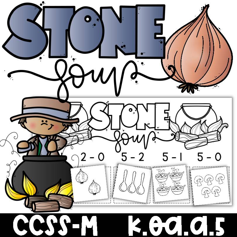 Subitizing add subtract within stone soup