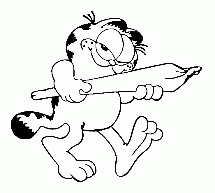 Cartoon weed coloring pages