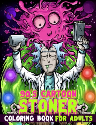 S cartoon stoner coloring book for adults leave all stress behind and get more inspiration with unique color pages of this book with high quality pictures and pages by elle