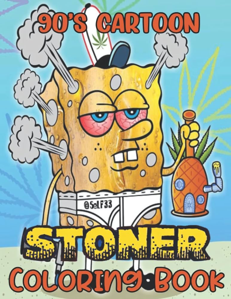 S rtoon stoner coloring book stoner coloring book with beautiful and high