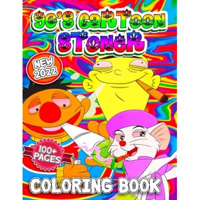 S cartoon stoner loring book trippy loring ubuy