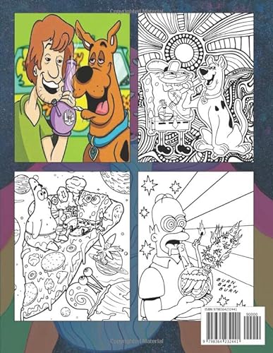 Stoner coloring book for adults funny weed coloring book for adults cartoon trippy coloring book for adults stoner stoner cartoon coloring book perfect stoner gift for men and women in arabia