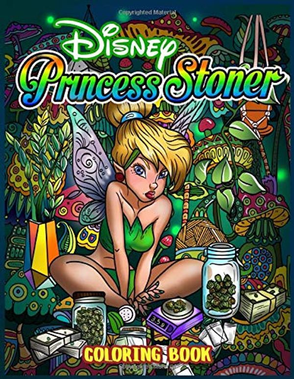 Princess stoner coloring book great coloring book for adults stress relief relaxation price parison on