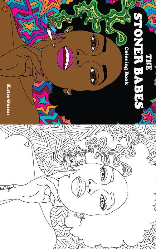 The stoner babes coloring book microcosm publishing