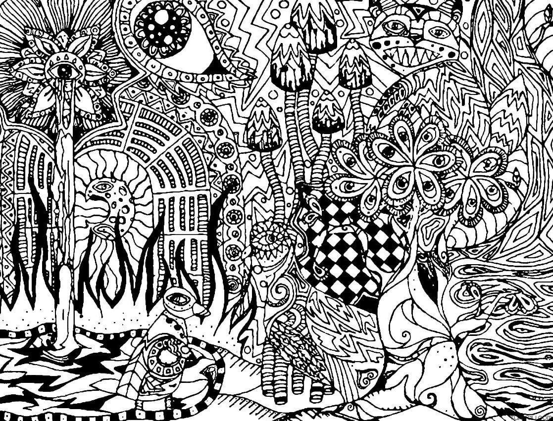 Stoner coloring pages for adults