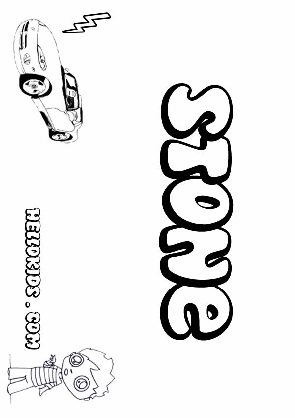 Stone coloring pages