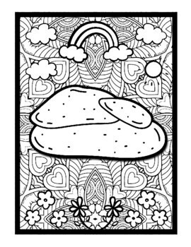 Stones mindfulness mandala coloring pages stones coloring printable