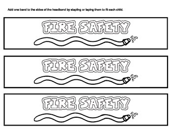 Fire safety headband