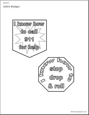 Lapbook fire safety primaryelem