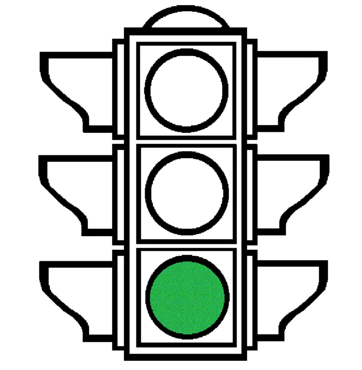 Traffic lights coloring pages pictures free printable