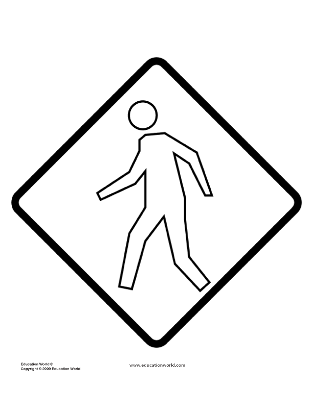 Free printable stop sign coloring pages