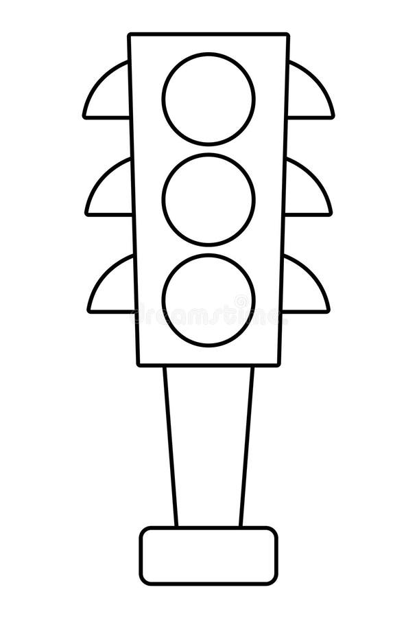 Traffic light coloring stock illustrations â traffic light coloring stock illustrations vectors clipart