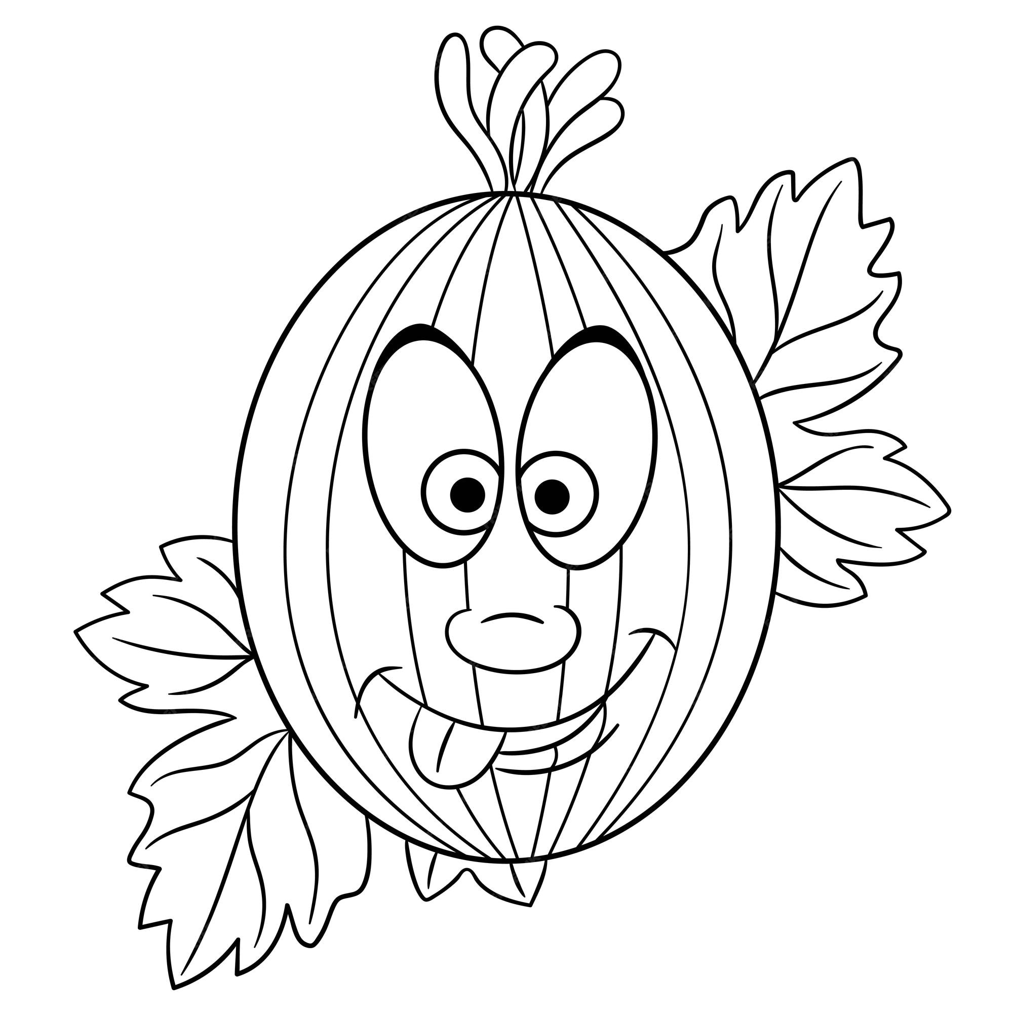 Premium vector gooseberry fruit smiling cartoon funny food emoji face kids coloring page