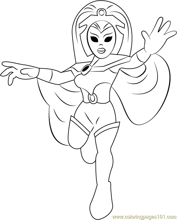 Storm coloring page for kids