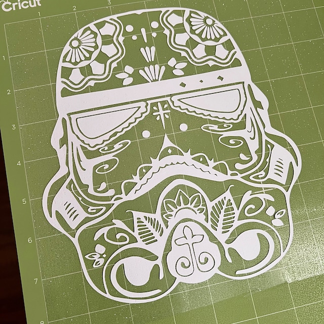 Storm trooper mandala digital file svg star wars cricut silhouette