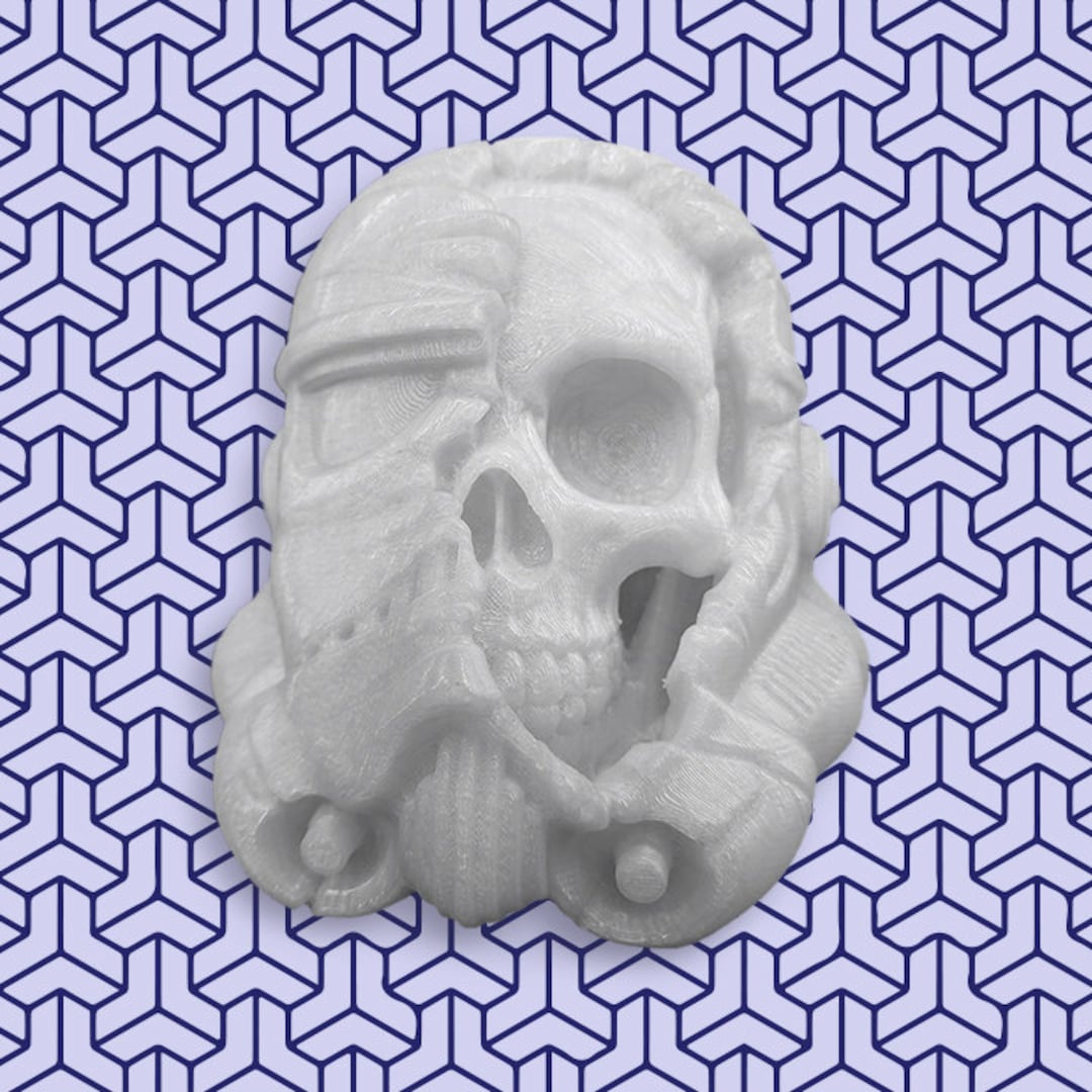 Star wars death trooper stormtrooper helmet with skull d printed collectible star wars gift