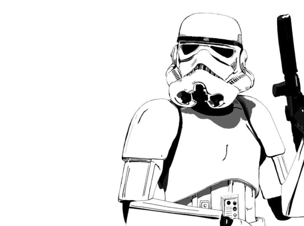 Stormtrooper coloring pag