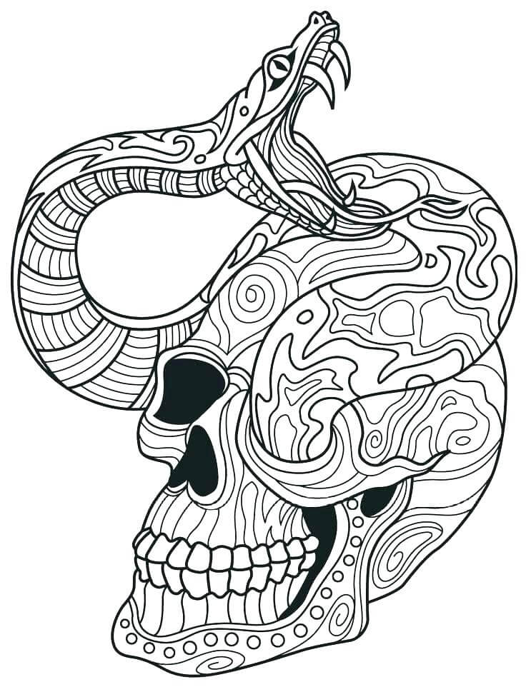 Free printable sugar skull coloring pages