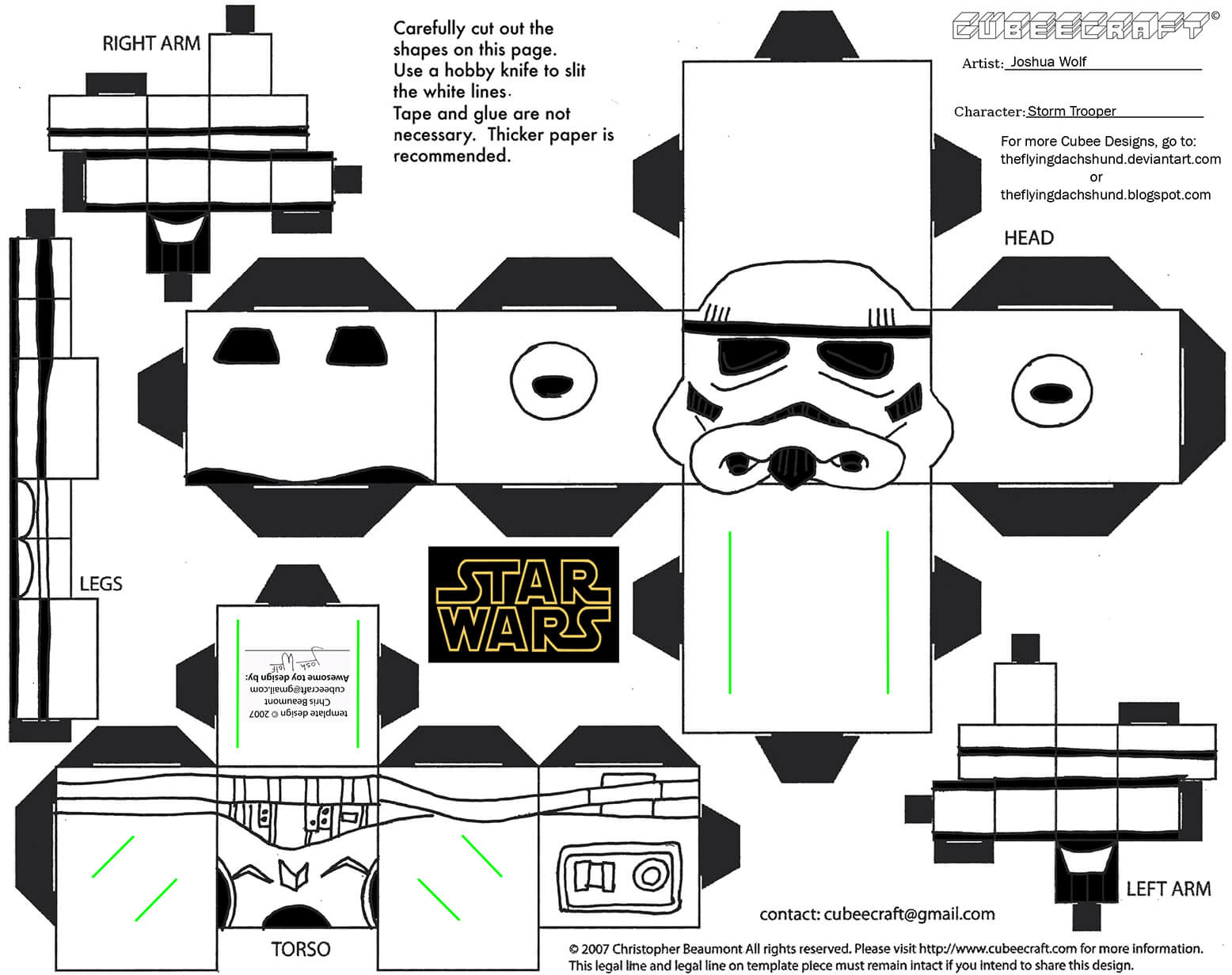 Storm trooper papercraft toy free printable papercraft templates