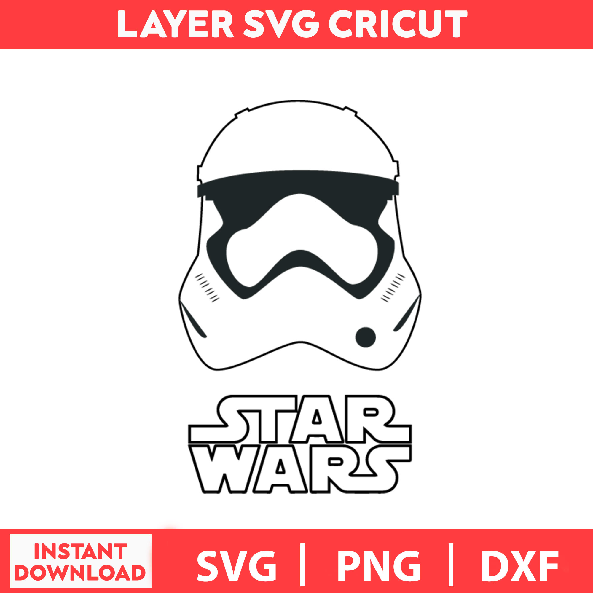 Eurek stormtrooper color side wars charecters svg mandalori