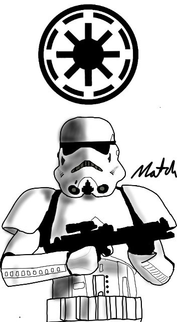 Stormtrooper of the galactic empire star wars amino