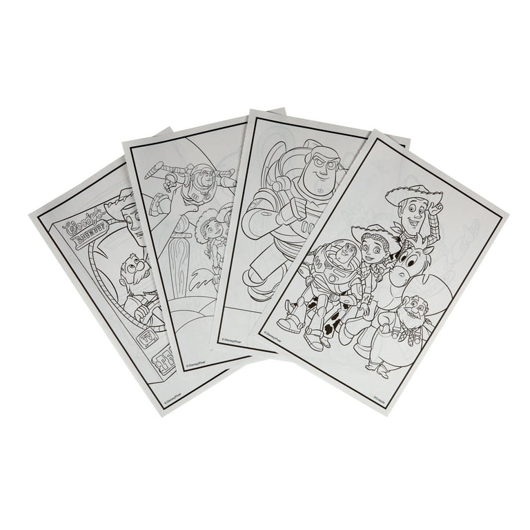Crayola toy story coloring book with stickers pages gift for kids