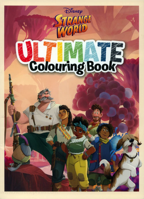 Strange world coloring book coloring books at retro reprints