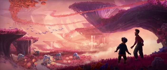 Strange world by disney animation