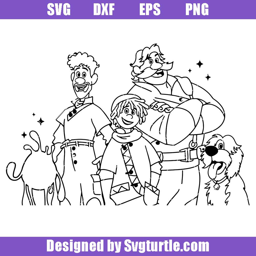 Disney strange world svg donald lee hall svg