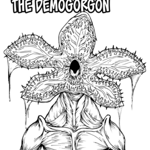Stranger things coloring pages printable for free download