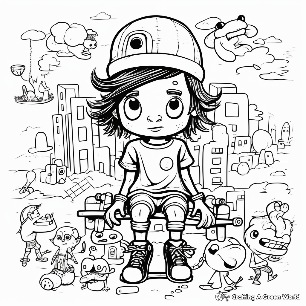 Socks coloring pages