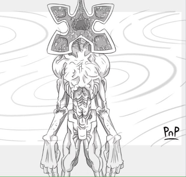 Pontoffelnopockets on x inktober day theme demogorgon coloring here i e inktober inktober strangerthings demogorgon wip httpstcomxuucukbg x