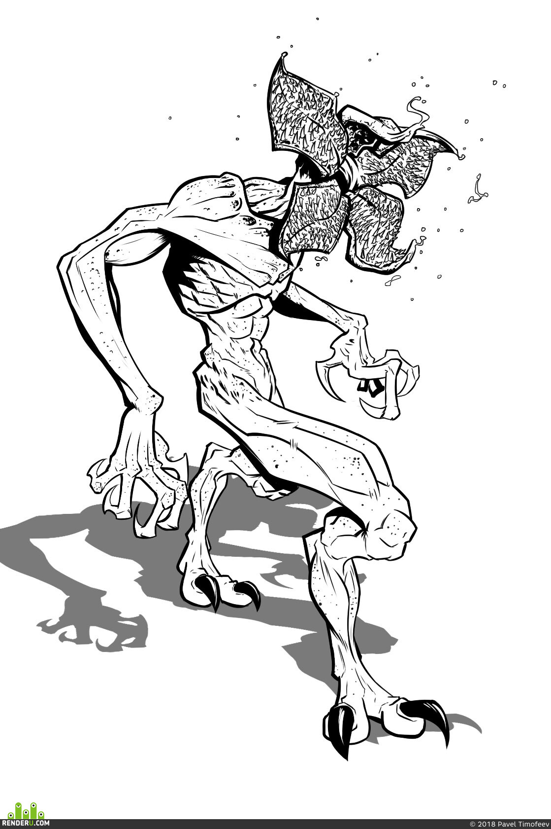 Ics art demogorgon
