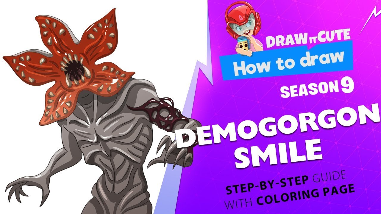 How to draw deogorgon sile fortnite season step
