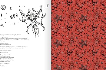 Stranger things the official hellfire club notebook a grid