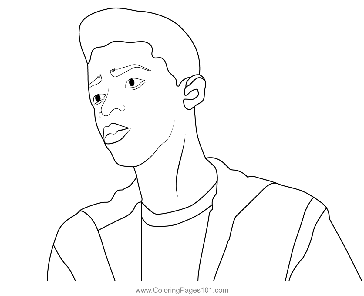 Patrick mckinney stranger things coloring page for kids