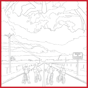Stranger things the official coloring book netflix books