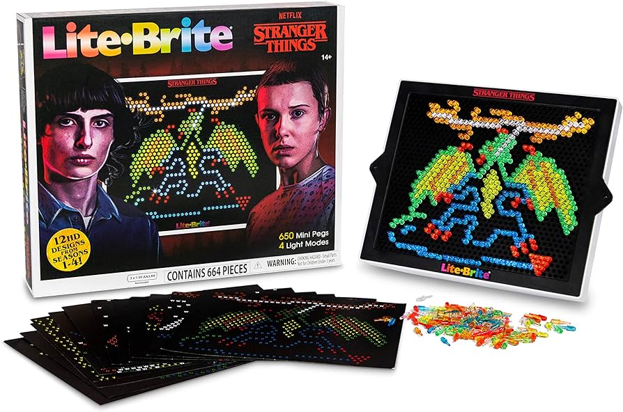 Lite brite stranger things special edition best of seasons