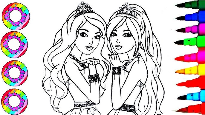 Coloring drawings strawberry shortcake with golden sparkle hair coloring sheets coloring pages