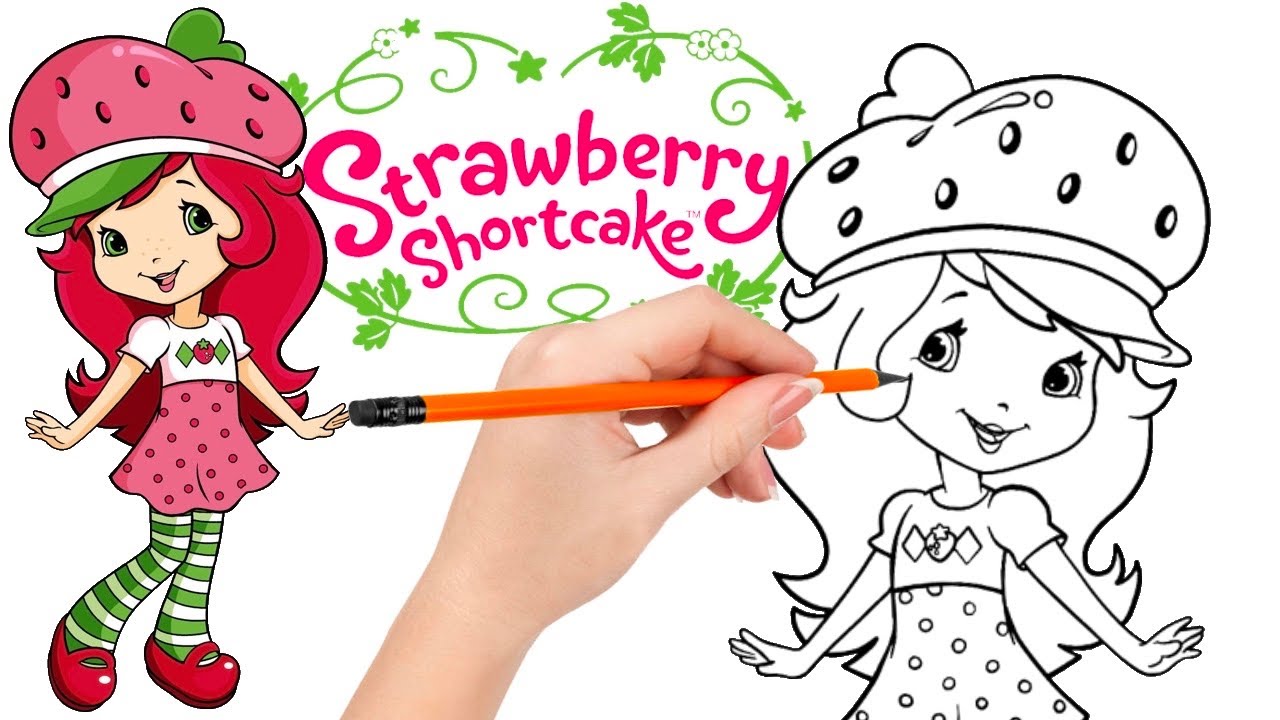 How to draw strawberry shortcake the unofficial princess of strawberryland