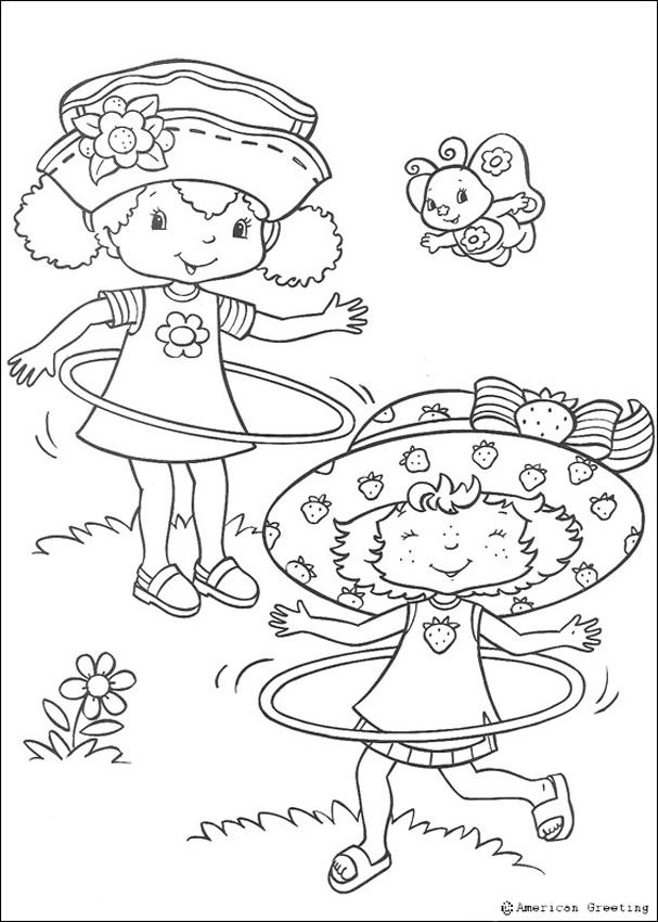 Printable coloring pages strawberry shortcake coloring pages
