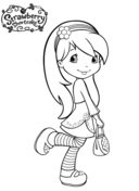 Strawberry shortcake coloring pages free coloring pages