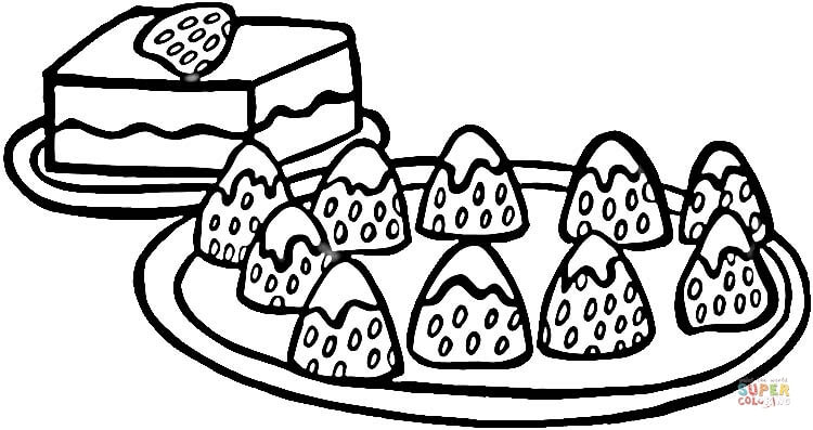 Strawberry shortcake coloring page free printable coloring pages