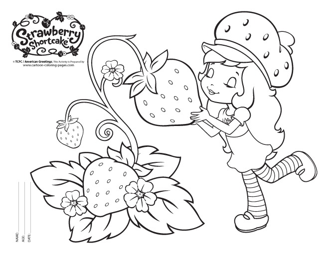 Strawberry shortcake coloring sheets strawberry shortcake coloring pages cartoon coloring pages coloring pages
