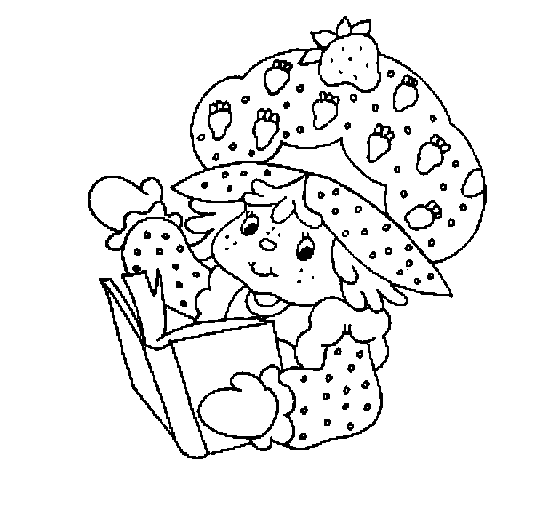Best strawberry shortcake coloring pages for kids