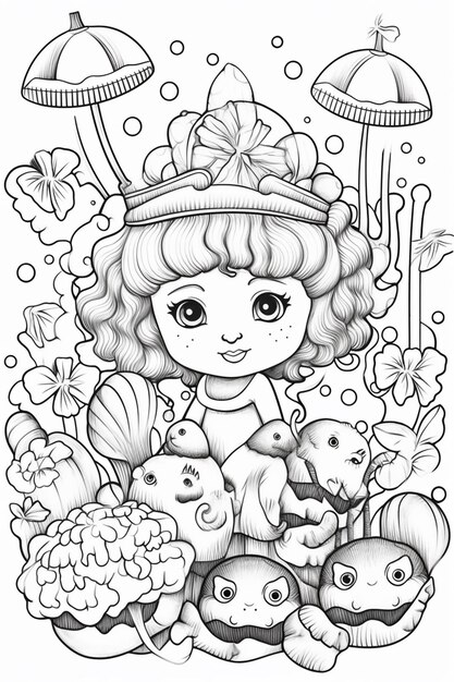 Princess coloring pages pdf pictures