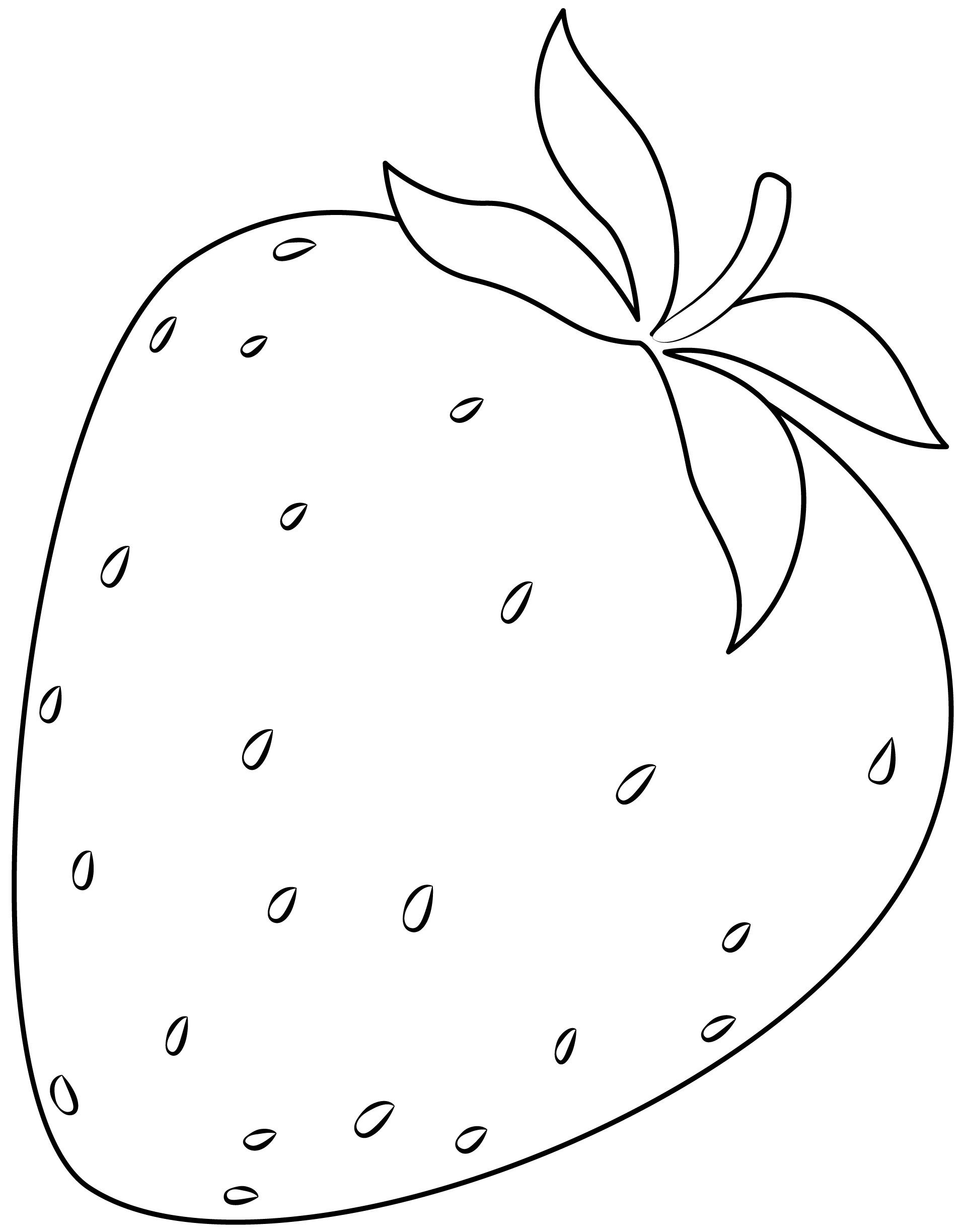 Strawberry printable template free printable papercraft templates