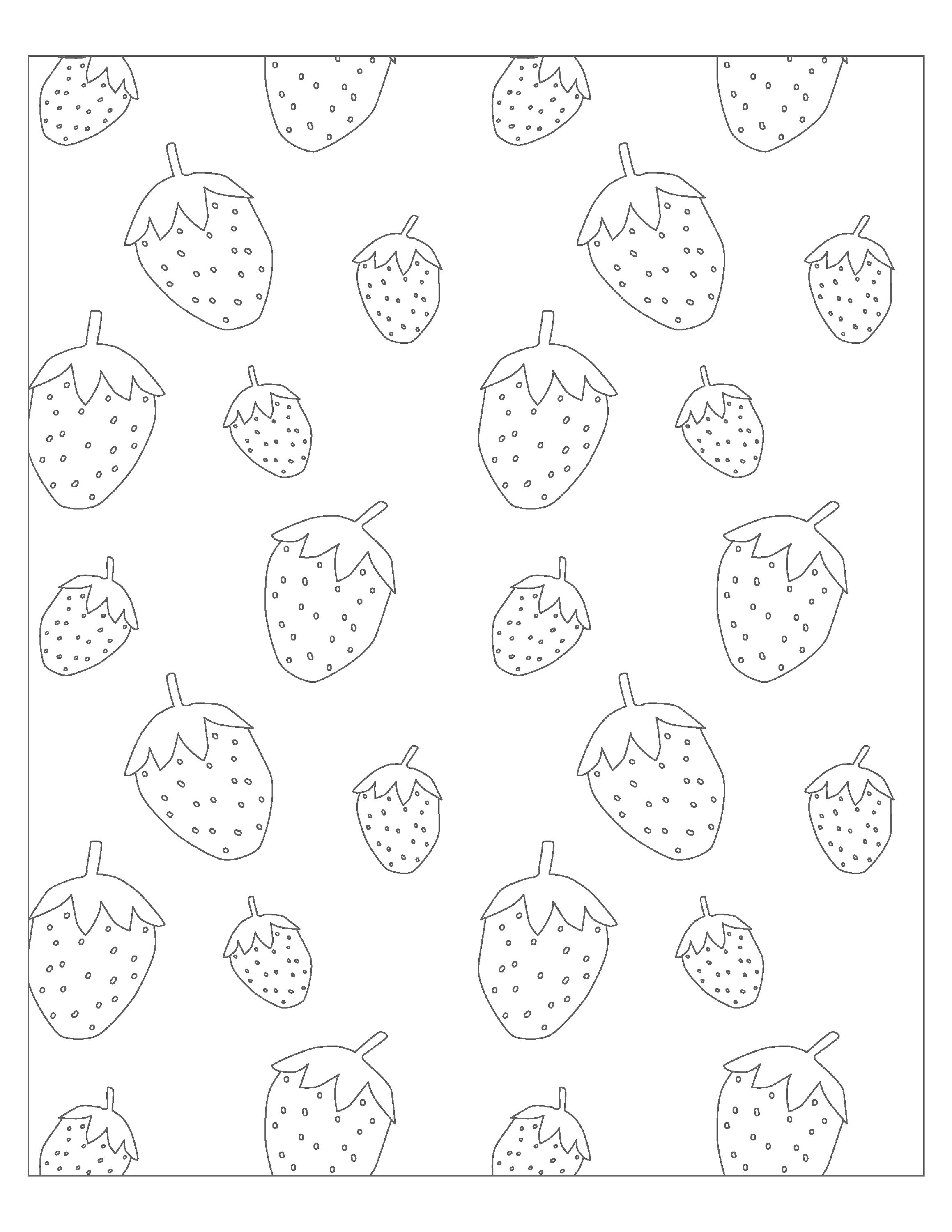 Pattern coloring pages